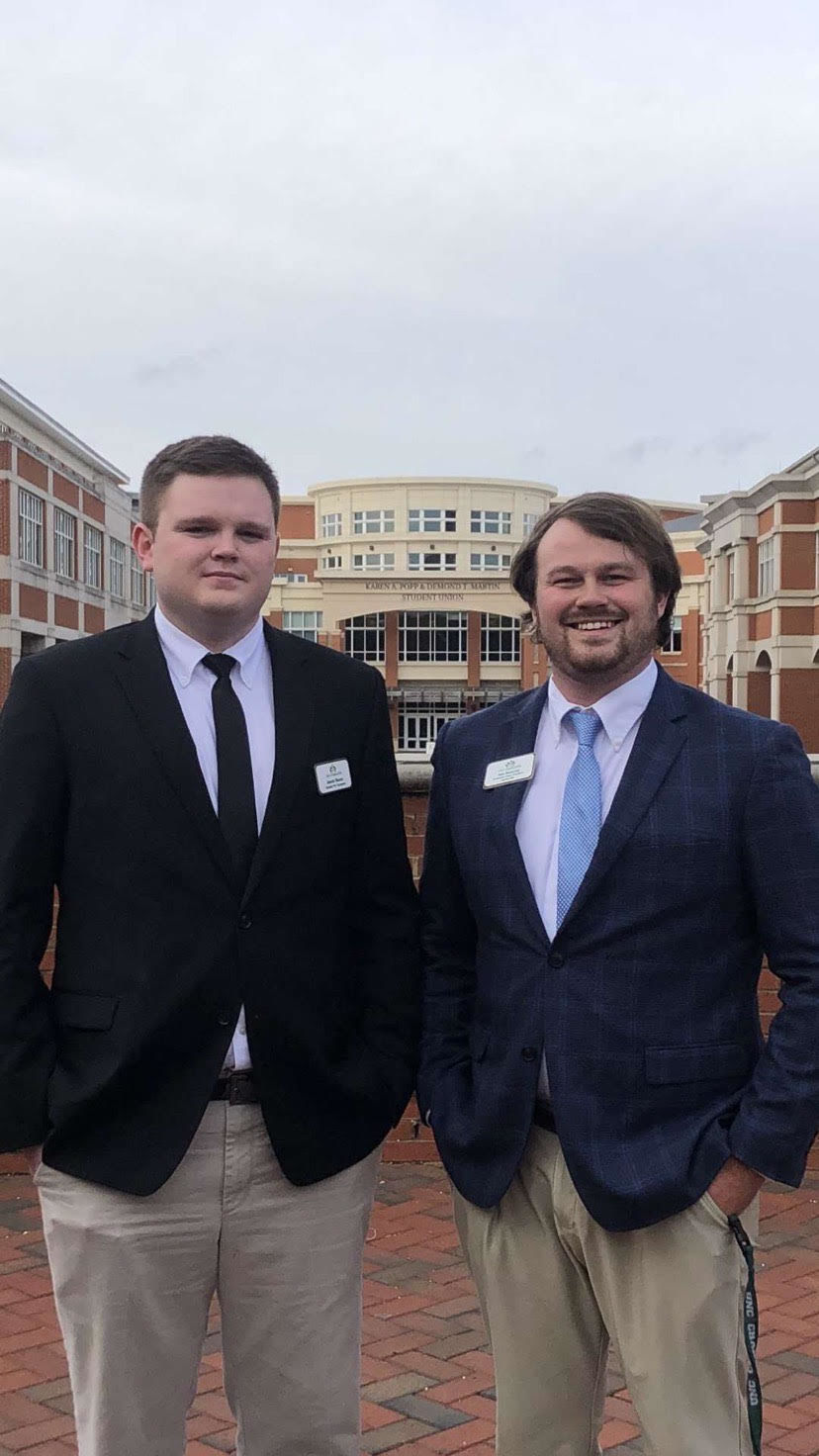 Photo of candidates Jacob Baum and Dick Beekman